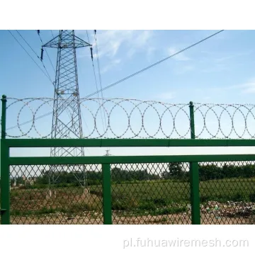 Ogrodzenie ocynkowane i powlekane PVC i PVC